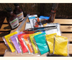 Complete BBQ Starter Kit -  Mississippi BBQ Sauce Included - (Pack 1) + Apron